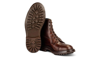 Allan Toe Cap Boot - Brown Cutter - R E Tricker Ltd