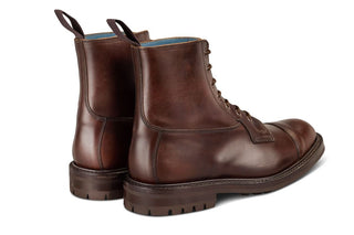 Allan Toe Cap Boot - Brown Cutter - R E Tricker Ltd