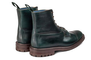 Allan Toe Cap Boot - Green Cutter - R E Tricker Ltd