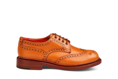 Anne Brogue Country Shoe - ACORN ANTIQUE, view 1
