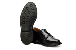 Bobby Derby Shoe - Black Cordovan - R E Tricker Ltd