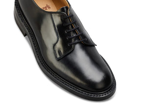 Bobby Derby Shoe - Black Cordovan - R E Tricker Ltd