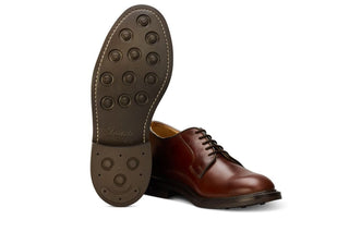 Bobby Derby Shoe - Brown Cordovan - R E Tricker Ltd