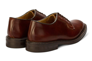 Bobby Derby Shoe - Brown Cordovan - R E Tricker Ltd