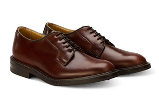 Bobby Derby Shoe - Brown Cordovan - R E Tricker Ltd