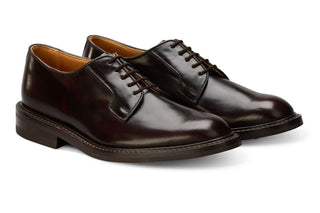 Bobby Derby Shoe - Burgundy Cordovan - R E Tricker Ltd