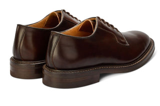 Bobby Derby Shoe - Dark Brown Cordovan - R E Tricker Ltd
