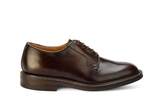 Bobby Derby Shoe - Dark Brown Cordovan - R E Tricker Ltd