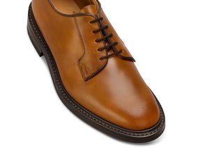 Bobby Derby Shoe - Yellow/Tan Cordovan - R E Tricker Ltd