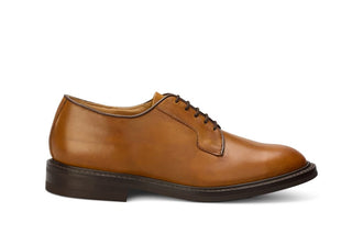 Bobby Derby Shoe - Yellow/Tan Cordovan - R E Tricker Ltd