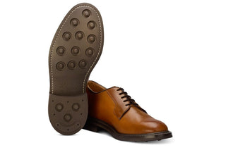 Bobby Derby Shoe - Yellow/Tan Cordovan - R E Tricker Ltd
