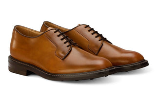 Bobby Derby Shoe - Yellow/Tan Cordovan - R E Tricker Ltd