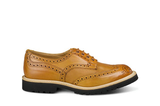Bourton Country Shoe - 1001 Burnished (Natural Welt) - R E Tricker Ltd