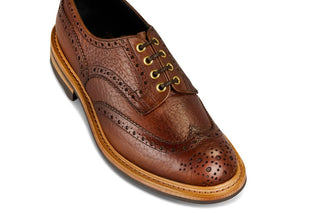 Bourton Country Shoe - Brown Buffalo (Tricker's Exclusive) - R E Tricker Ltd