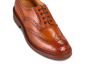 Bourton Country Shoe - Chestnut Burnished - R E Tricker Ltd