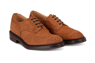 Bourton Country Shoe - Chestnut Crazy Nubuck - R E Tricker Ltd