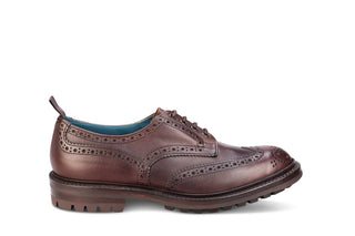 Bourton Country Shoe - Espresso Scotch Grain - R E Tricker Ltd