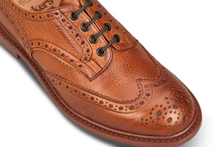 Bourton country Shoe - Lightweight - Marron Muflone - R E Tricker Ltd