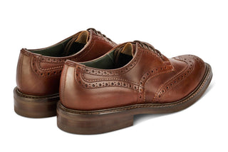 Bourton Country Shoe - Naster Brown - R E Tricker Ltd