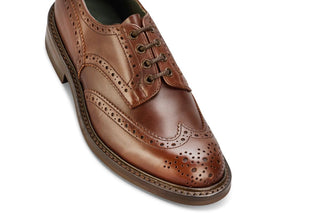 Bourton Country Shoe - Naster Brown - R E Tricker Ltd