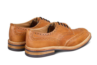 Bourton Country Shoe - Natural Horween (Tricker's Exclusive) - R E Tricker Ltd