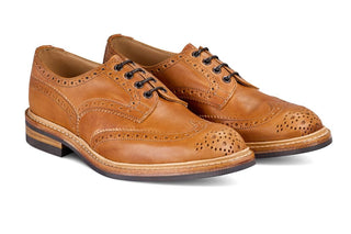 Bourton Country Shoe - Natural Horween (Tricker's Exclusive) - R E Tricker Ltd