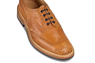 Bourton Country Shoe - Natural Horween (Tricker's Exclusive) - R E Tricker Ltd