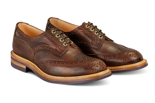 Bourton Country Shoe - Nut Brown Horween (Tricker's Exclusive) - R E Tricker Ltd