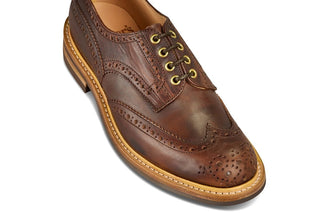 Bourton Country Shoe - Nut Brown Horween (Tricker's Exclusive) - R E Tricker Ltd