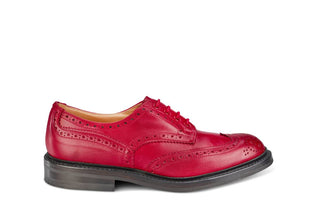 Bourton Country Shoe - Red Funchal - R E Tricker Ltd