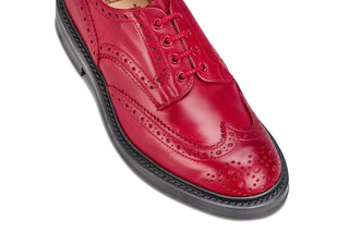 Bourton Country Shoe - Red Funchal - R E Tricker Ltd