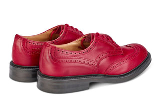 Bourton Country Shoe - Red Funchal - R E Tricker Ltd