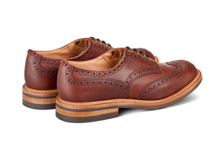 Bourton Country Shoe - Whisky Pampus - R E Tricker Ltd
