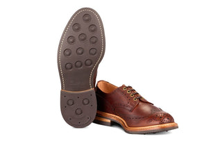 Bourton Country Shoe - Whisky Pampus - R E Tricker Ltd