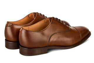 Boxgrove Oxford City Shoe - Coffee Burnished - R E Tricker Ltd