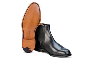 Brighton Chelsea Boot - Black Calf - R E Tricker Ltd