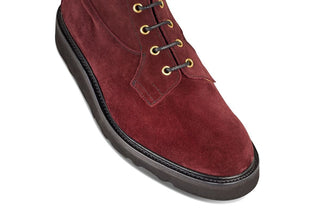 Burford Country Boot - Barolo Castorino Suede - R E Tricker Ltd