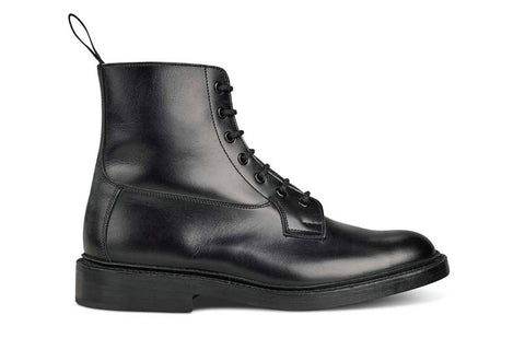 Burford Country Boot - Black Calf, view 1