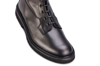 Burford Country Boot - Black Waxy Hidro - R E Tricker Ltd