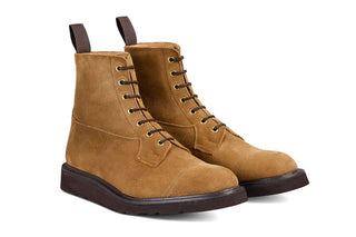 Burford Country Boot - Burnt Sugar Olivvia Nubuck - R E Tricker Ltd