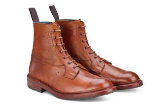 Burford Country Boot - Marron Muflone - R E Tricker Ltd