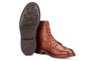 Burford Country Boot - Marron Muflone - R E Tricker Ltd