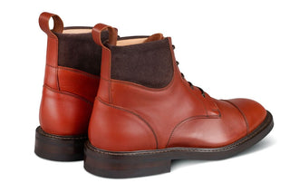 Charles Padded Boot - Marron Calf - R E Tricker Ltd
