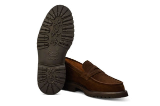Chicago Penny Loafer - Chocolate Repello - R E Tricker Ltd