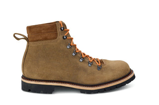 Corbett Walking Boot - Peanut Reverse Suede - R E Tricker Ltd