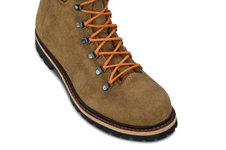 Corbett Walking Boot - Peanut Reverse Suede - R E Tricker Ltd