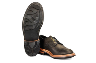 Daniel Tramping Shoe - Black Buffalo (Tricker's Excluisve) - R E Tricker Ltd