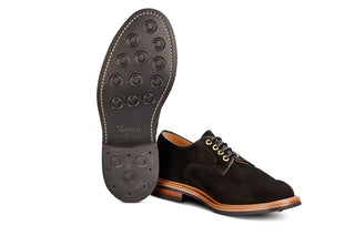 Daniel Tramping Shoe - Black Hydro Nubuck - R E Tricker Ltd