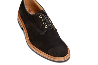 Daniel Tramping Shoe - Black Hydro Nubuck - R E Tricker Ltd