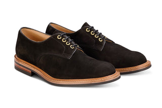 Daniel Tramping Shoe - Black Hydro Nubuck - R E Tricker Ltd